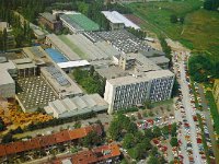 Tvornica telekomunikacijskih uređaja 'Nikola Tesla', Moskovska 45 (današnja Krapinska ulica), oko 1980. godine